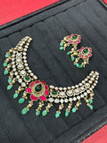 Kamala Lotus Polki Choker Set