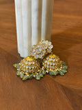 Priya Polki Jhumka Earrings