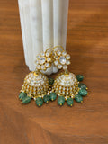 Reva Polki Jhumka Earrings