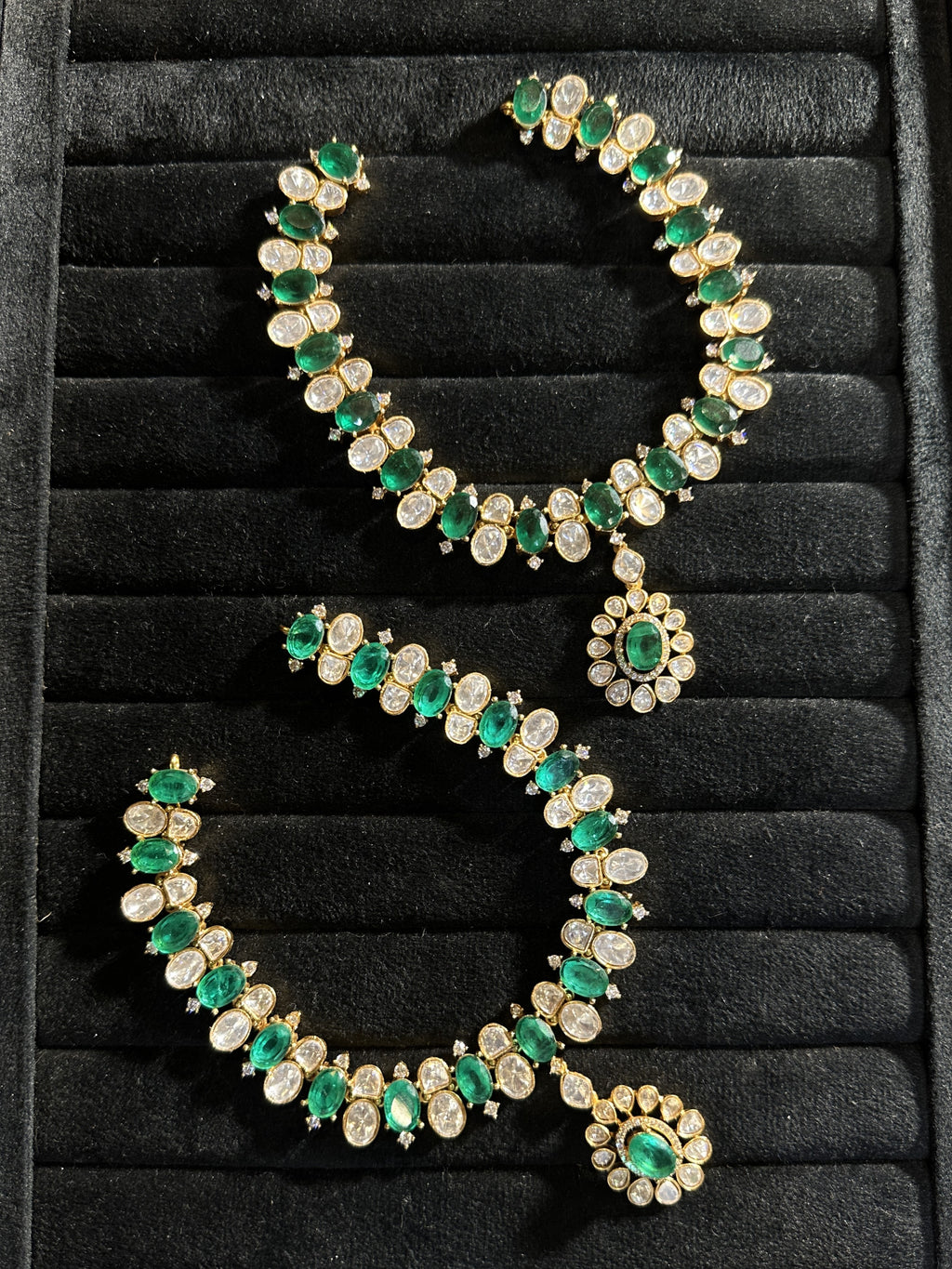 Victorian Polki Necklace Set