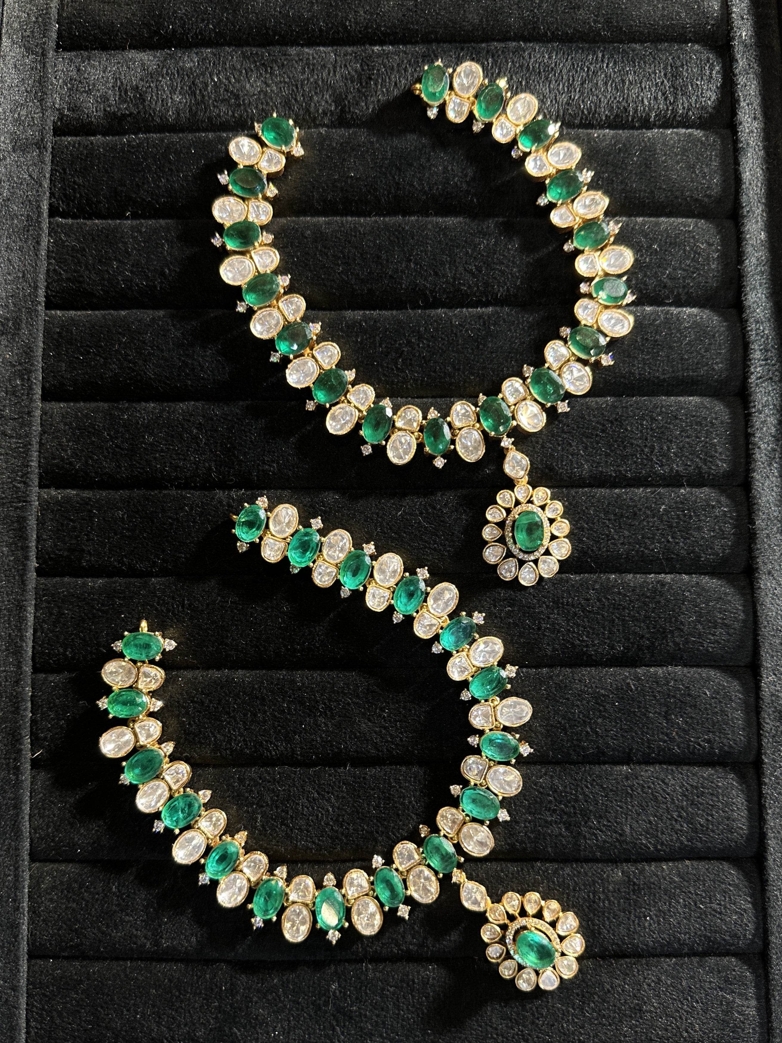 Victorian Polki Necklace Set