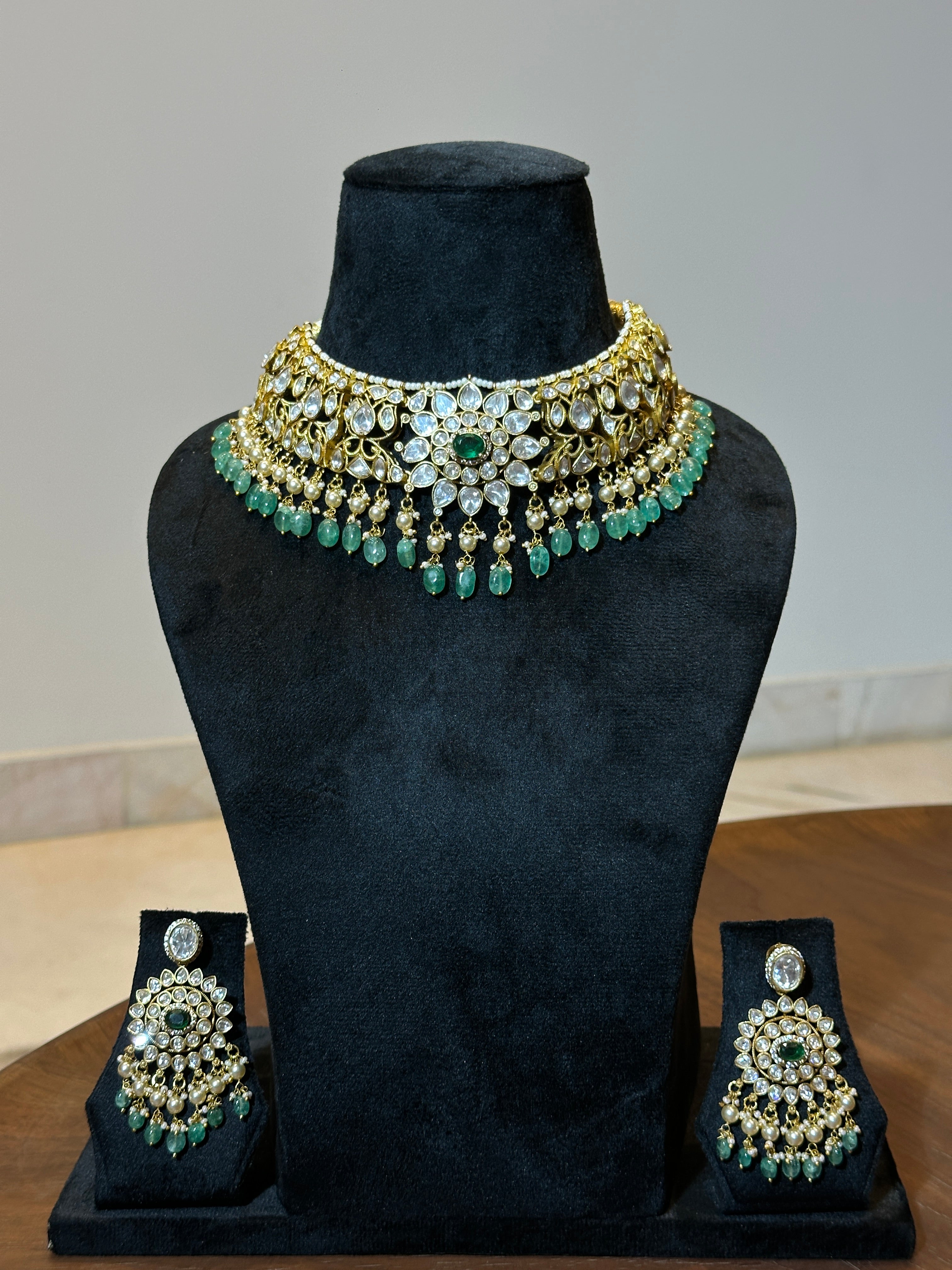 Polki Bridal Choker Set